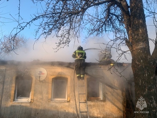 В пожаре в Плавском районе погибли мужчина и женщина – СУ СК проводит проверку