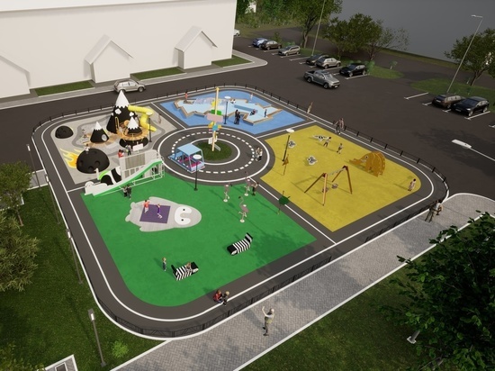В Пурпе обустроят новый сквер и игровую зону для детей