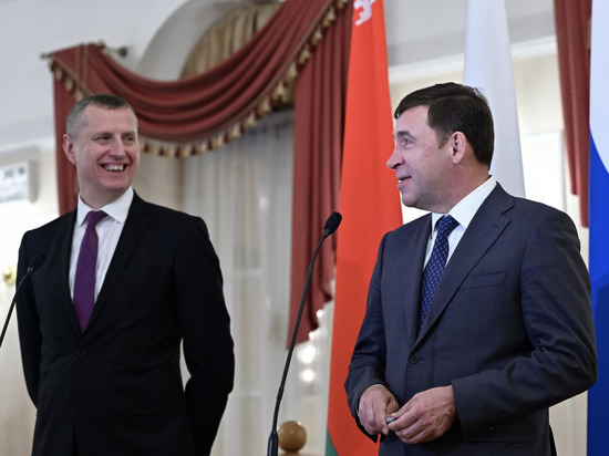 Товарооборот Свердловской области с Беларусью может составить 1 миллиард долларов