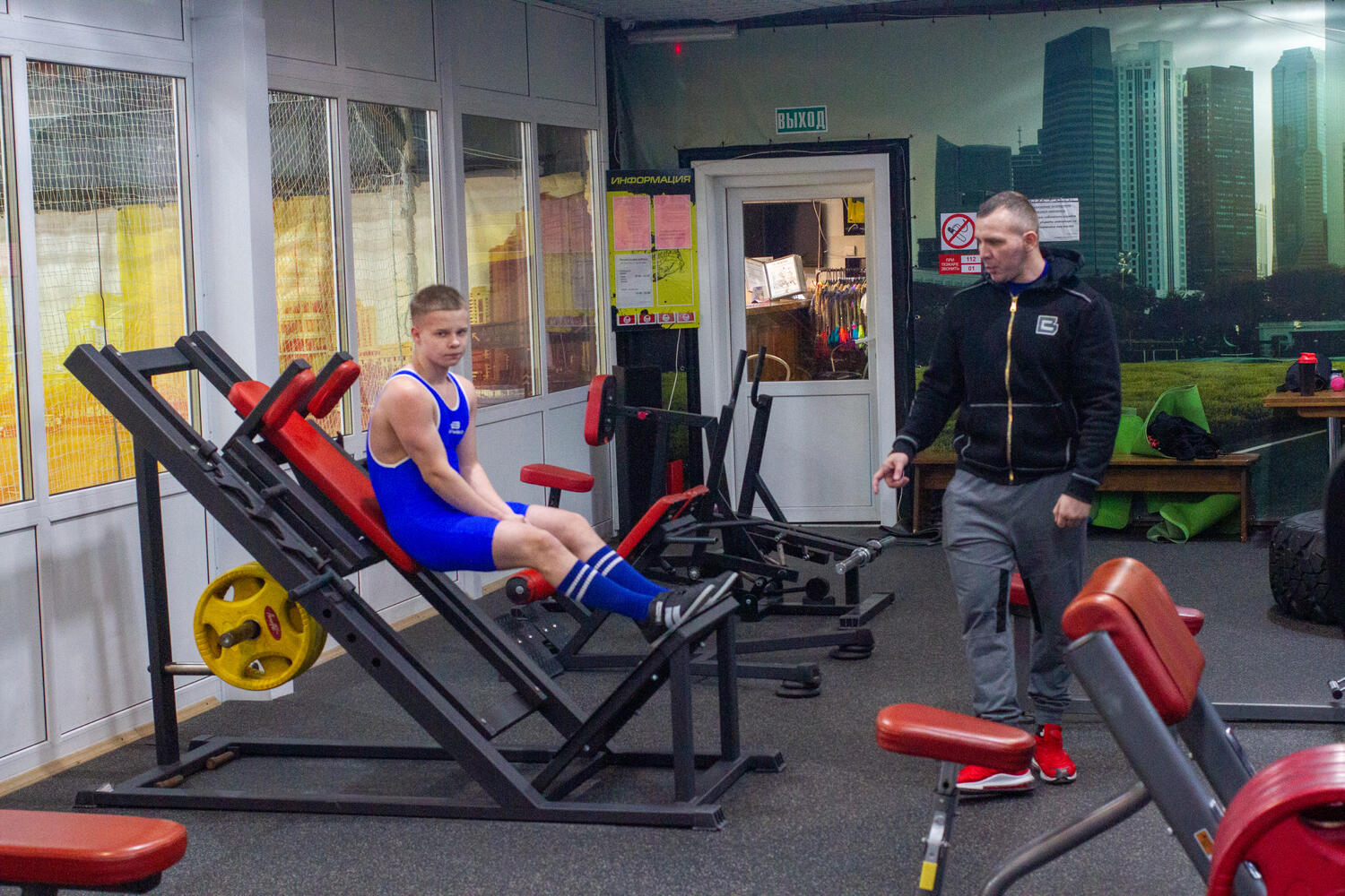 Тренировка школьника-вундеркинда из Хабаровска