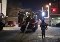 На проспекте Корсунова в доме №23 В Великом Новгороде случился пожар