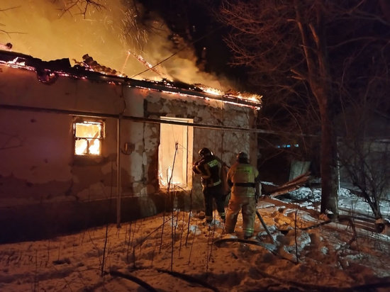 В Горностаевке под Ливнами сгорел 55-летний мужчина