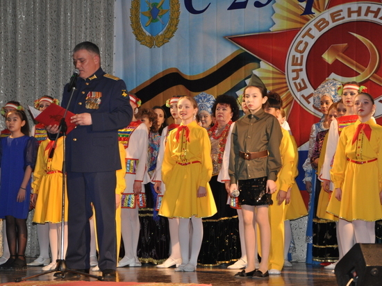 На российской авиабазе ОДКБ «Кант» прошел концерт «Живая память»