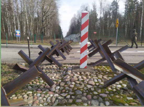  Польша начала возводить противотанковые заграждения на границе с Россией и Белоруссией