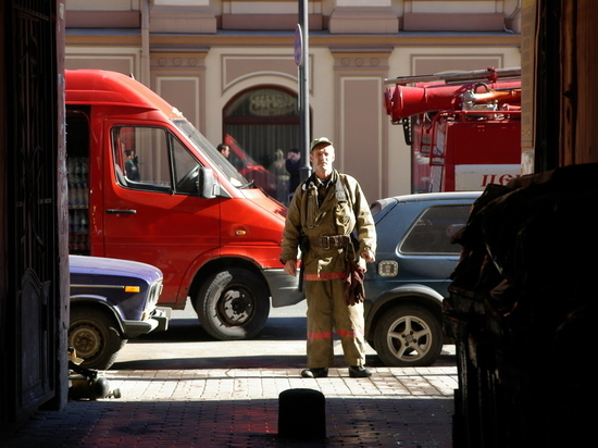 В праздничный день под Неманом сгорел садовый домик