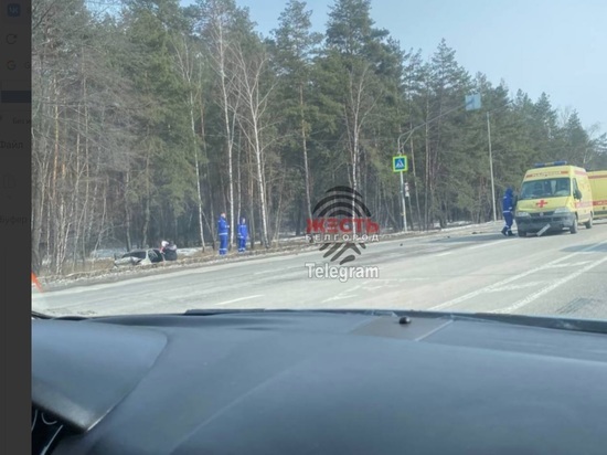 Машина «скорой» попала в ДТП в Белгородской области