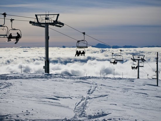 Загрузка горнолыжных курортов в Сочи в февральские праздники достигла 90%
