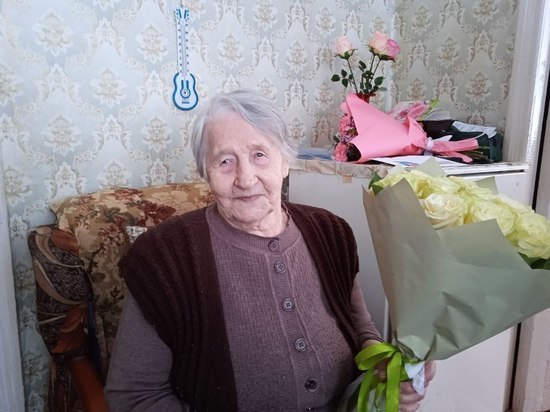 100-летний юбилей празднует ветеран Отечественной войны Евдокия Ильинична Комарова