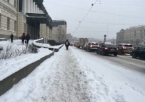 В субботу, 25 февраля, в Петербурге продолжит идти снег, а температура останется без существенных изменений. Об этом горожан предупредили в ФГБУ «Северо-Западное УГМС».