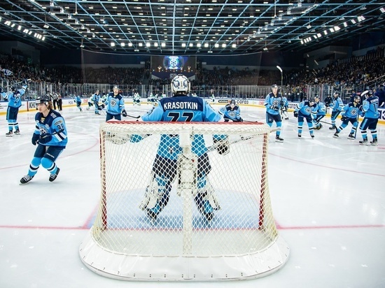 Хоккейная «Сибирь» проиграла уфимскому «Салавату Юлавеву» в домашнем матче в Новосибирске