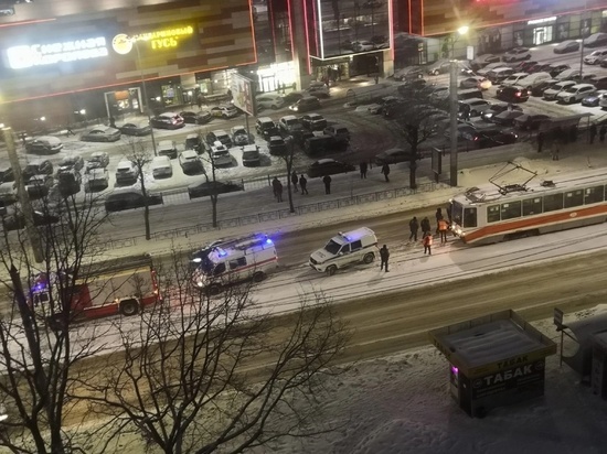 В Смолeнском трамваe обнаружили «бомбу»