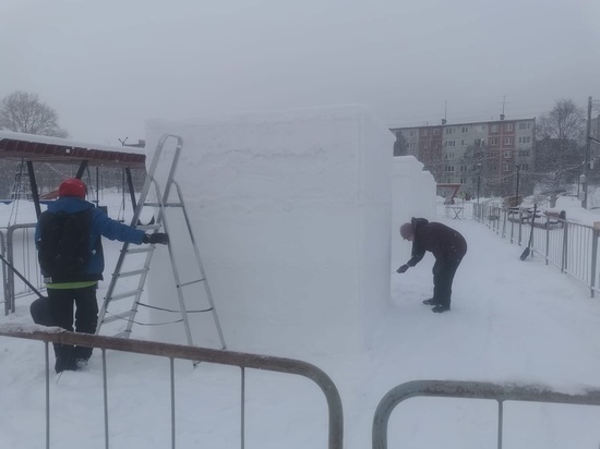 В Заполярье проходит фестиваль снежных фигур «Кандалакшская фантазия»