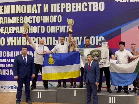 Забайкальцы привезли 26 медалей с Чемпионата ДФО по универсальному бою