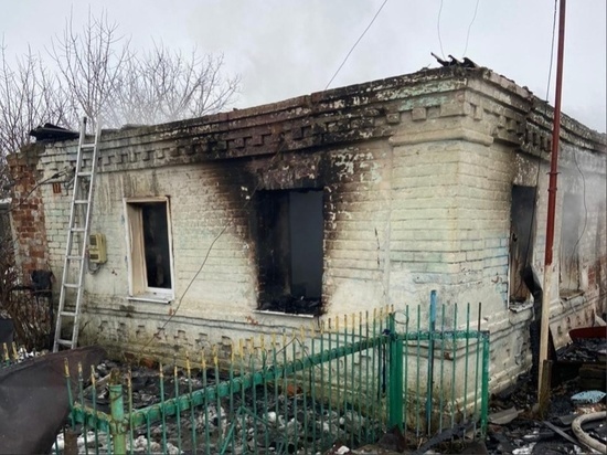 В Моршанском районе при пожаре погибла женщина и пострадал мужчина