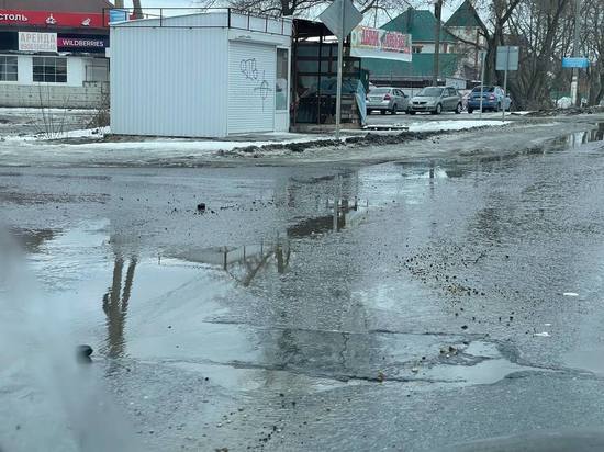 Февральский ливень смыл заплатки с пензенских дорог