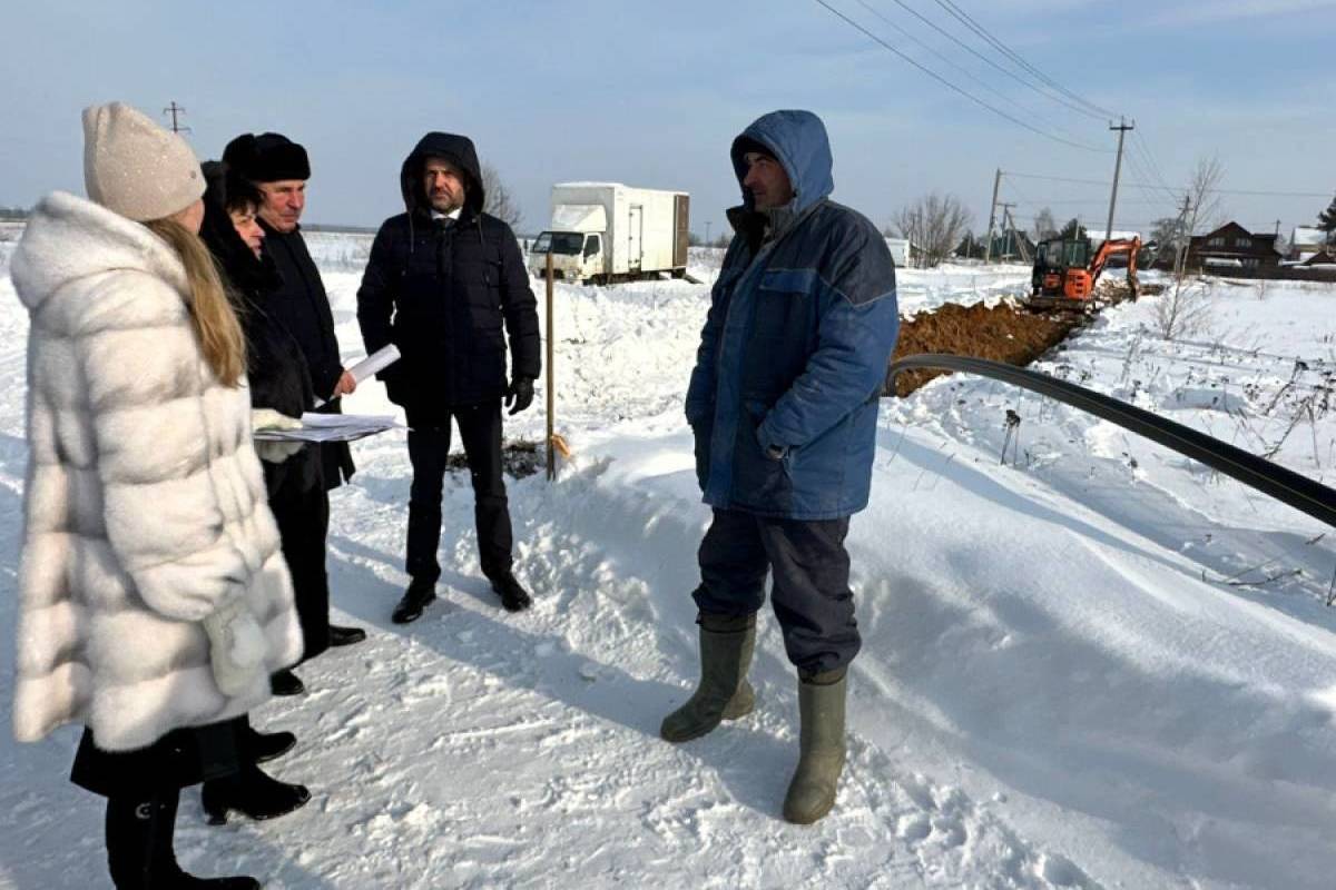 Сергей Деменков и Алексей Исаков осуществили выезд в Костромской район для решения вопросов по социальной догазификации