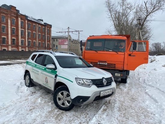 В Курске за неделю выявили и пресекли семь случаев незаконного складирования снега