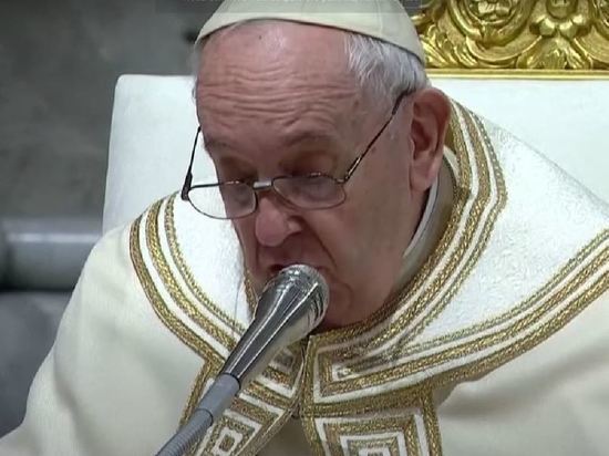 Римский папа Франциск представил план мирного урегулирования украинского конфликта