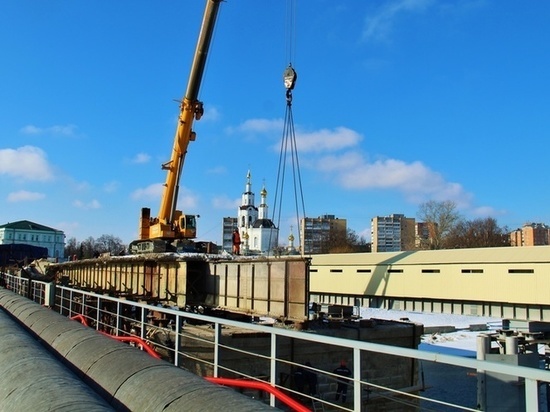 В Орле летом 2023 года собираются открыть движение на Красном мосту