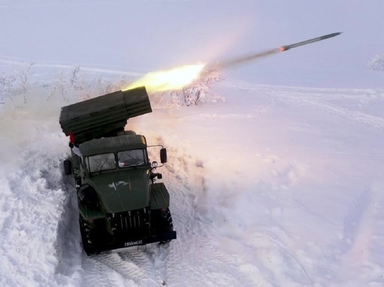 Российские артиллеристы уничтожили украинский «Град» с расчетом в Херсоне