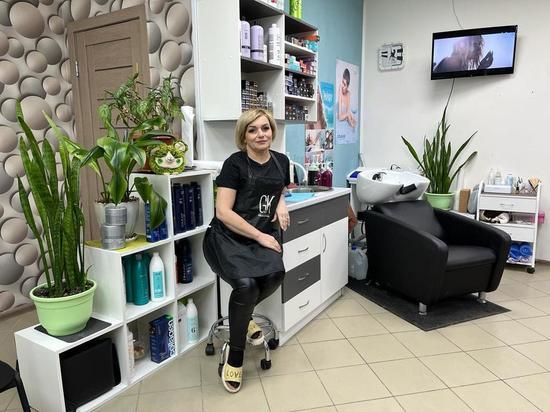 Белгородка обновила свою парикмахерскую благодаря соцконтракту