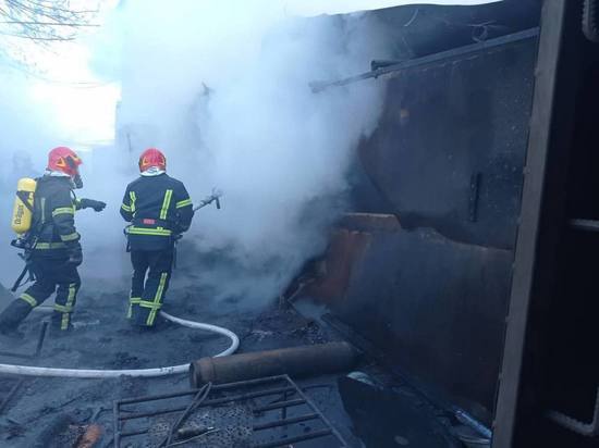 В Киеве произошел мощный взрыв, виден столб дыма