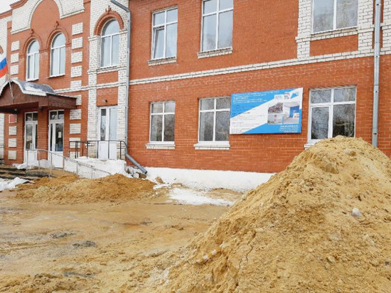 В одной из школ Рассказовского района продолжают ремонтировать школу