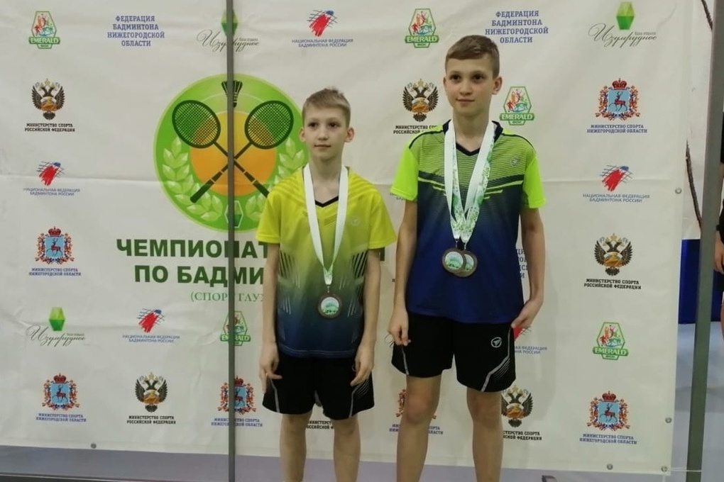 Костромские братья-бадминтонисты привезли со всероссийского турнира 4 бронзы