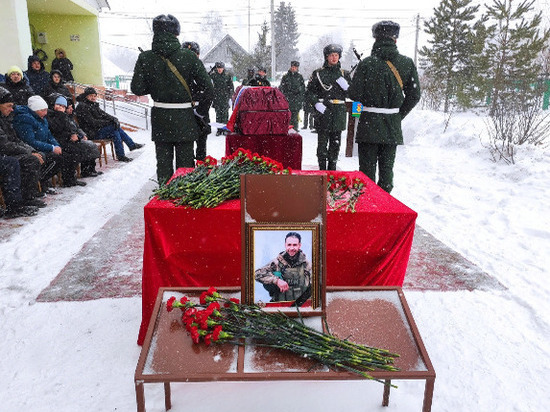  В республике Башкортостан похоронили бойца, служившего в Миллерово