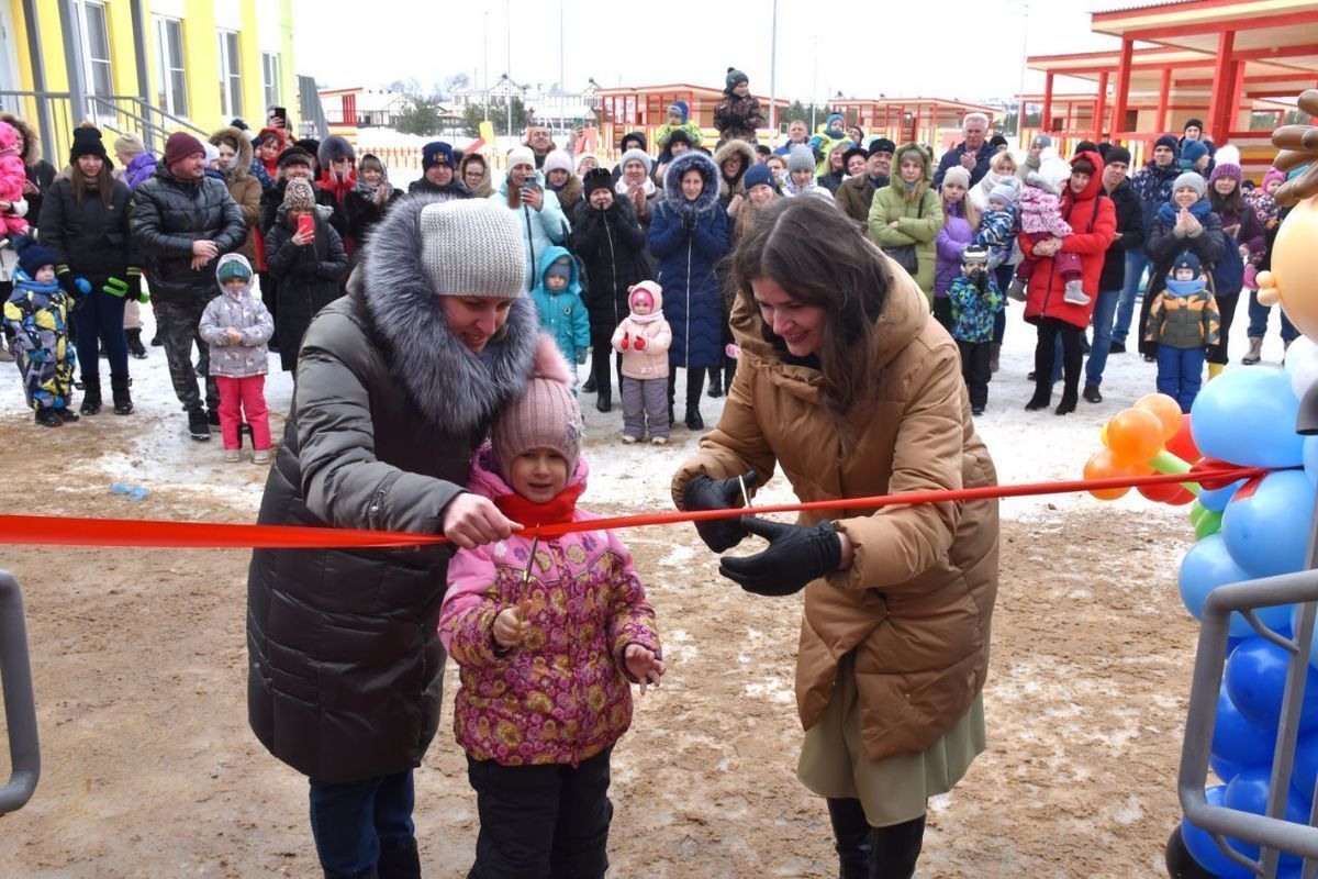 Сегодня в костромском поселке Первый официально открыли новый детский садик