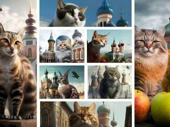 Нейросеть изобразила тамбовские кото-города