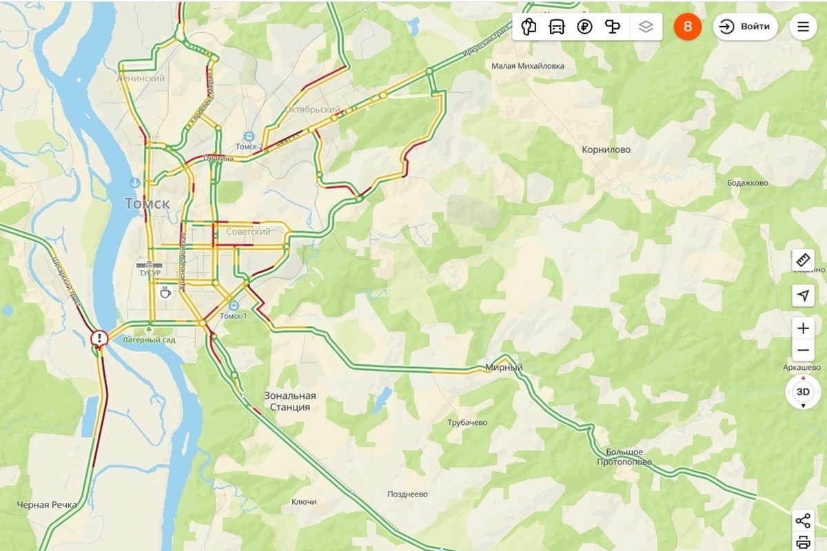 Пробки в томске на данный момент. Пробки Томск. Пробка на Богашевском тракте Томск сейчас. Пробки на дорогах 8 марта. Пробки Томска 10 бальные.