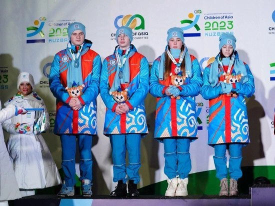 Команда Иркутской области по керлингу - призер II Международных игр «Дети Азии»
