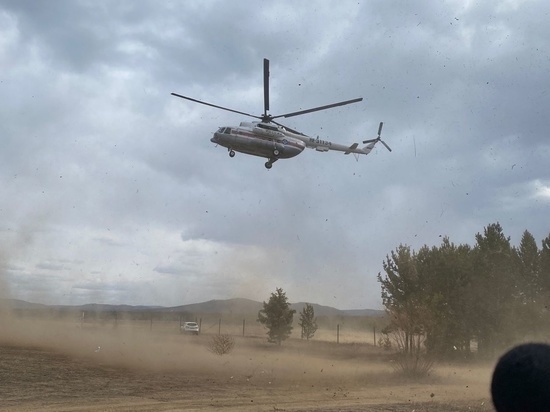 Вертолёта МИ-8 не хватает для тушения лесных пожаров в Забайкалье