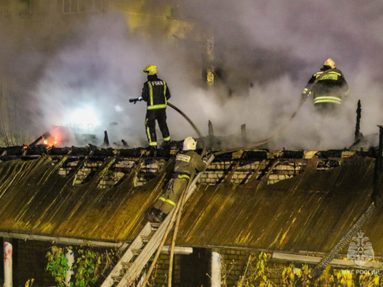 В Новодугинском районе во время пожара погиб мужчина