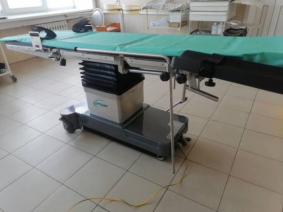 Операционные столы и аппараты ИВЛ получили медучреждения Иркутской области