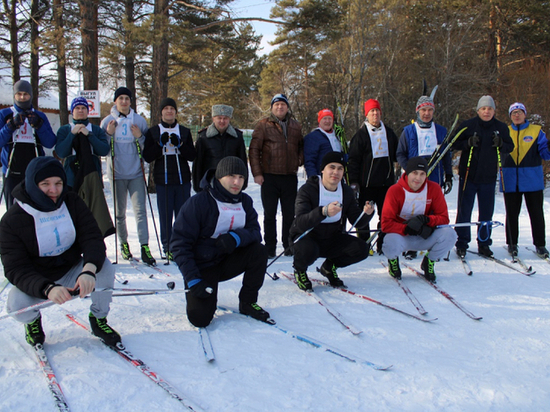 В Иркутской области ветераны МВД победили в лыжной гонке