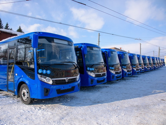 Весной на улицы Йошкар-Олы выйдут 50 новых автобусов