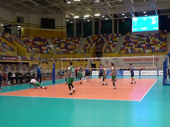 В Каспийске проходит Чемпионат России по волейболу