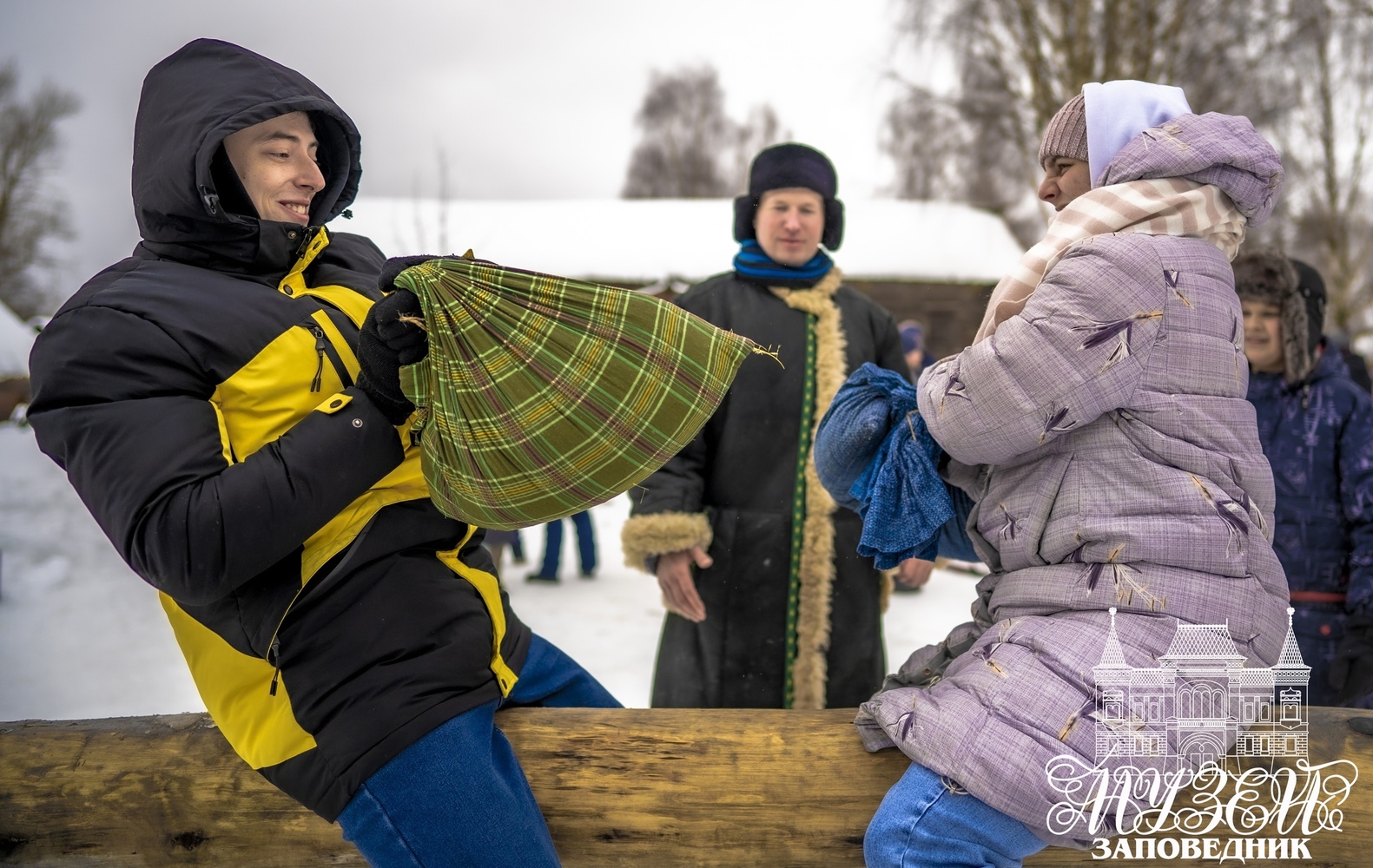 Maslenitsa was celebrated in Kostroma, as it was