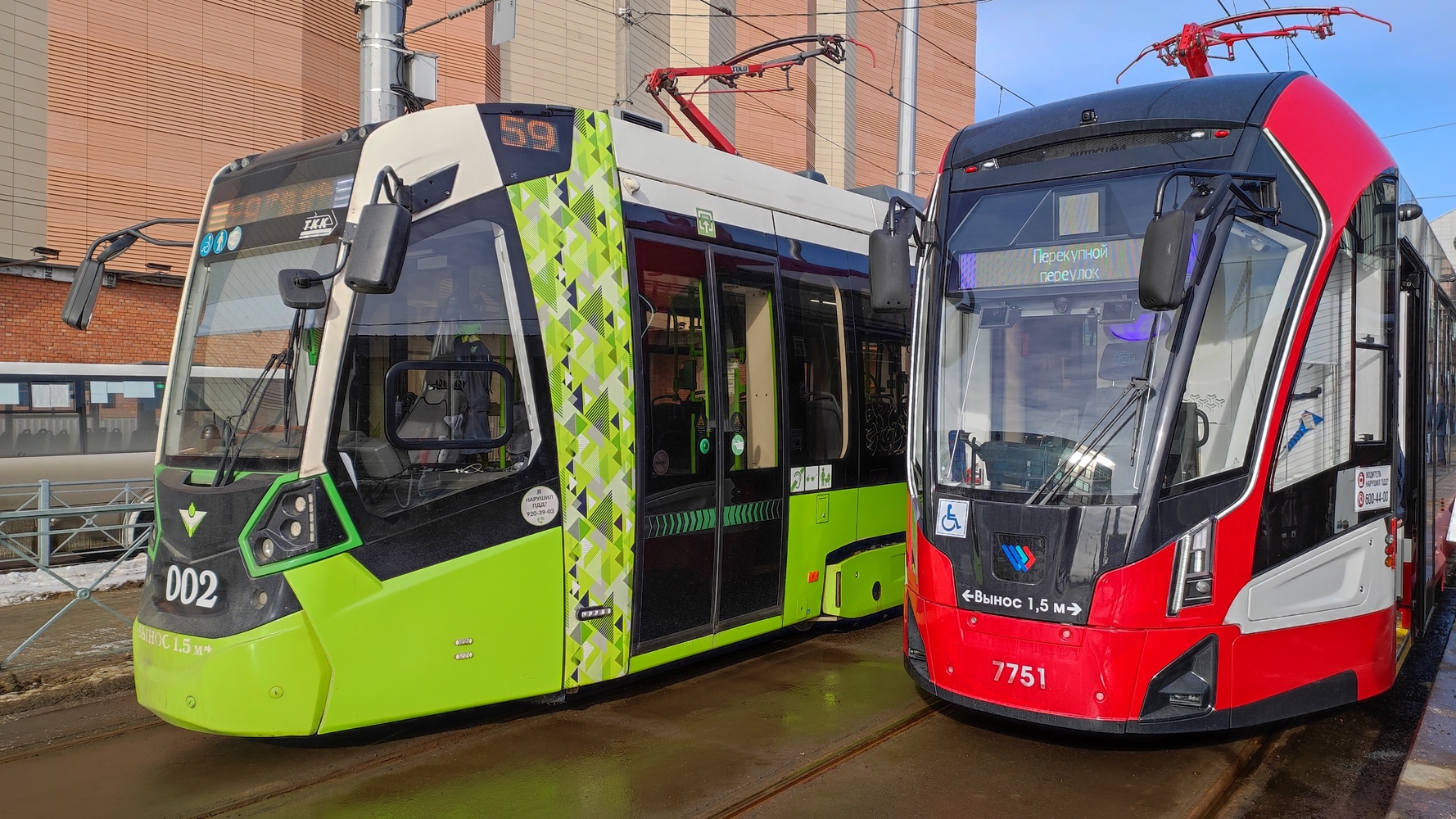 Быстро и бесплатно: в Петербурге оценили новый трамвай-шаттл от «Ладожской»