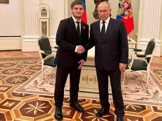 Рамзан Кадыров рассказал о встрече сына Ахмата с Владимиром Путиным