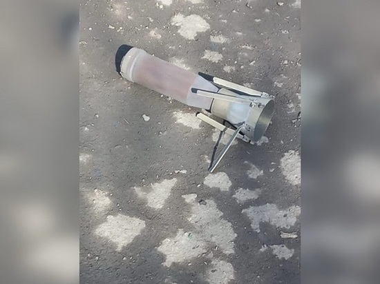 В Ростовской области на город упали осколки снаряда