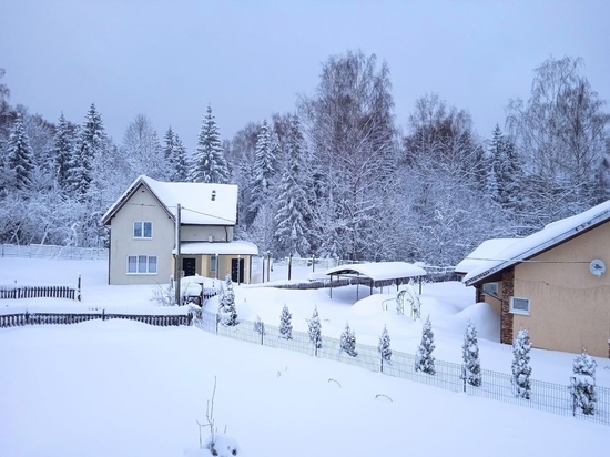 Сугробы в Подмосковье выросли до 55 см после прошедшего снегопада