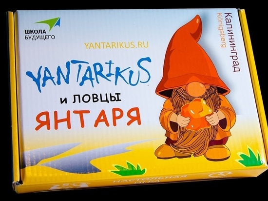 Калининградские школьники создали настольную игру «Ловцы янтаря»