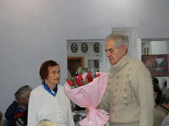 В Феодосии отметили 95-летие Аиды Касаткиной