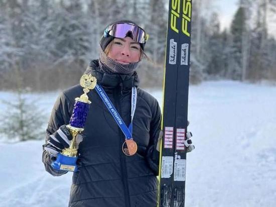 Лыжница с Сахалина Юлия Завьялова завоевала бронзовую медаль первенства России