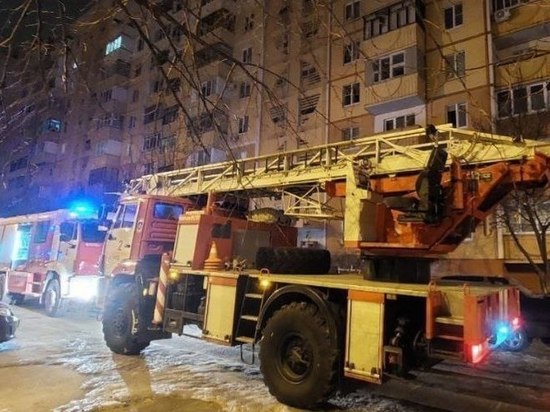 В Белгороде в МКД на улице Буденного произошел пожар