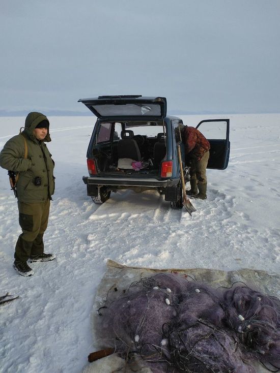 На Байкале незаконно выловили омуля более чем на 100 тысяч рублей