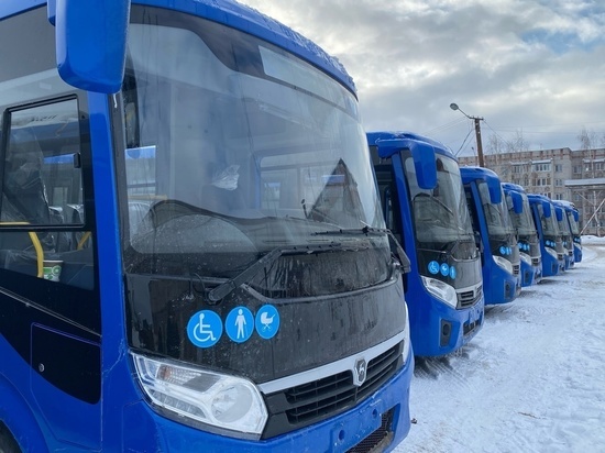 В Йошкар-Олу поступила новая партия автобусов «Вектор Next»
